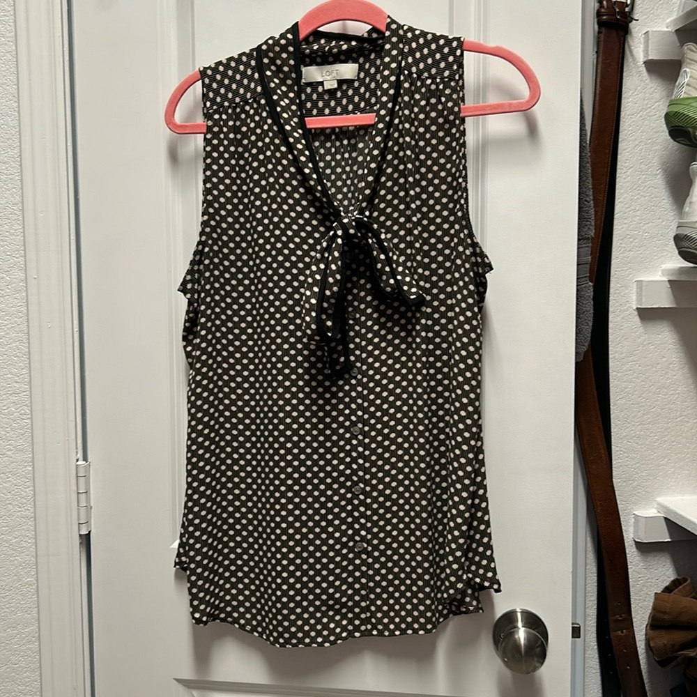 Tie Blouse Printed
